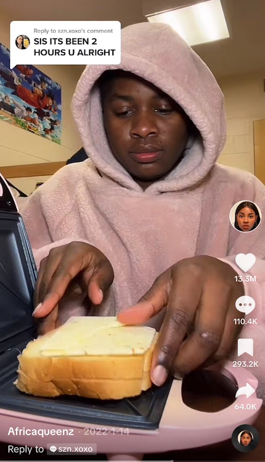Lynn Odhiambo — aka @africaqueenzz on TikTok — shares her dorm room essentials for making food at co...