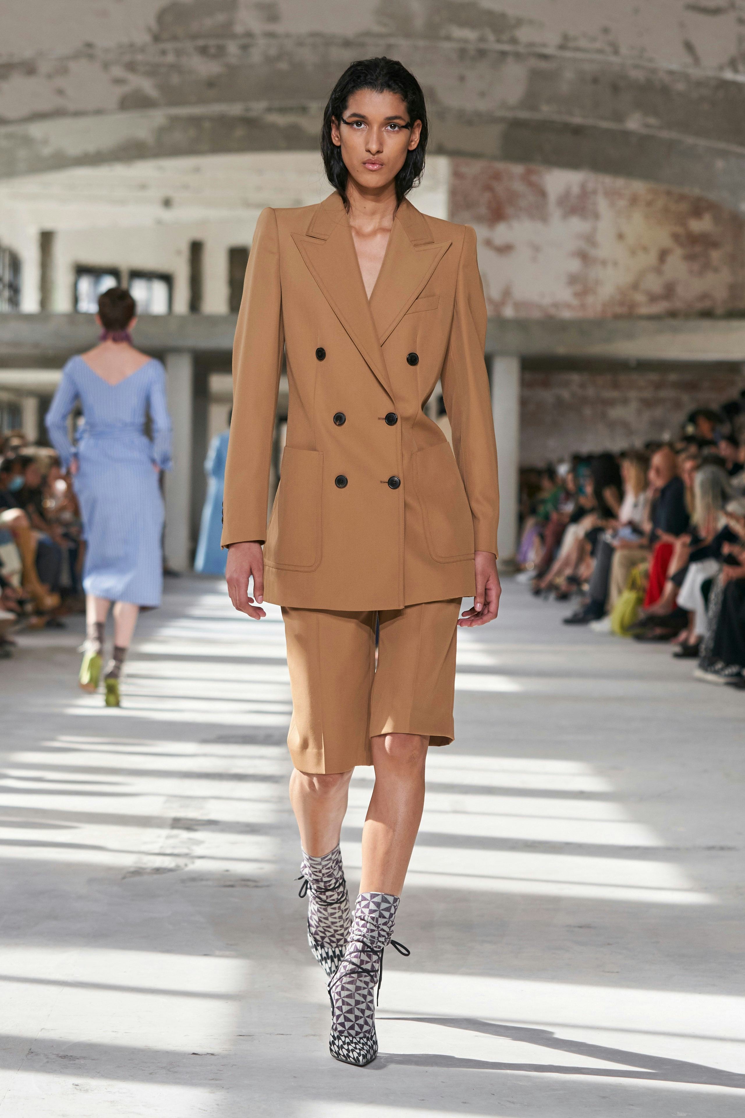 a look from Dries Van Noten spring 2024 runway