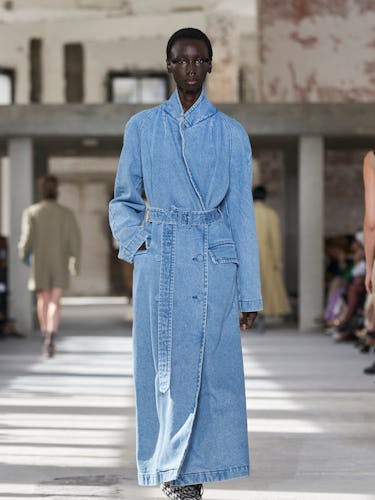 a look from Dries Van Noten spring 2024 runway