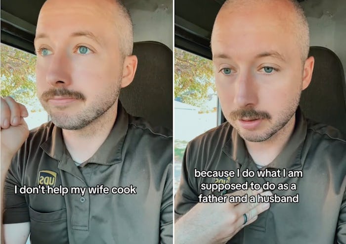 A dad on TikTok has gone viral for his approach on help. 