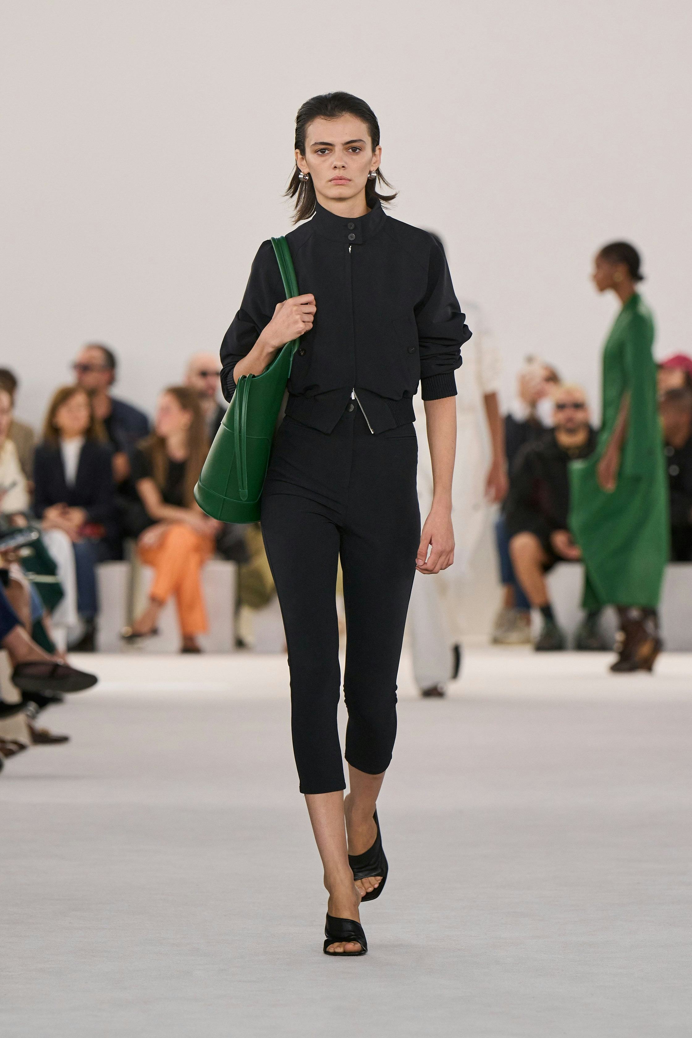 a look from Ferragamo spring 2024 runway 