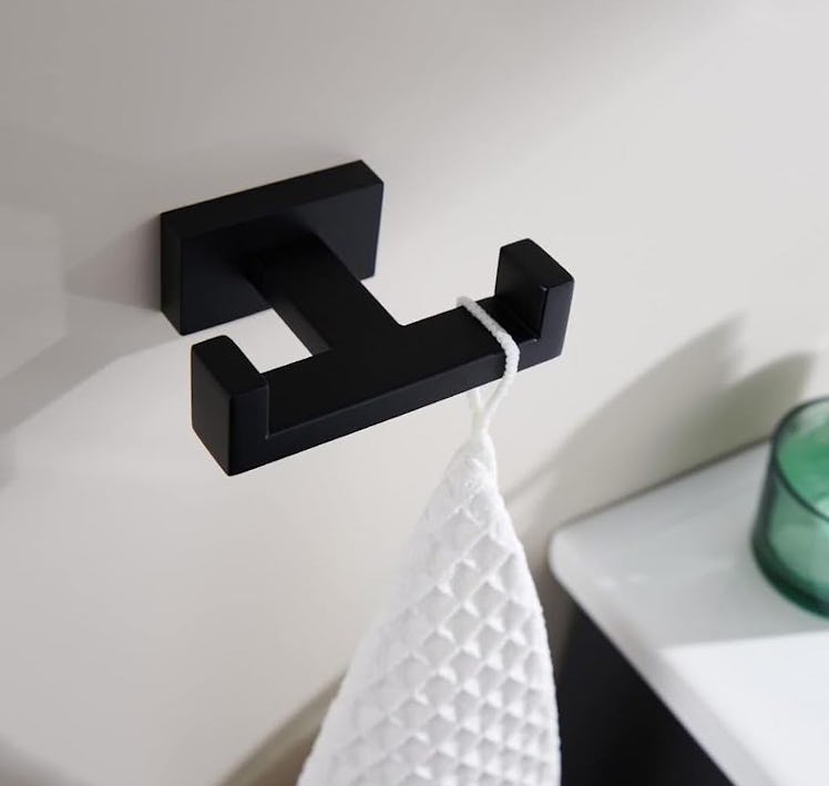 Angle Simple Double Towel Hook