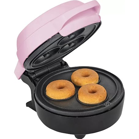 A donut maker is an essential for dorm room cooking, according to TikTok @africaqueenzz. 
