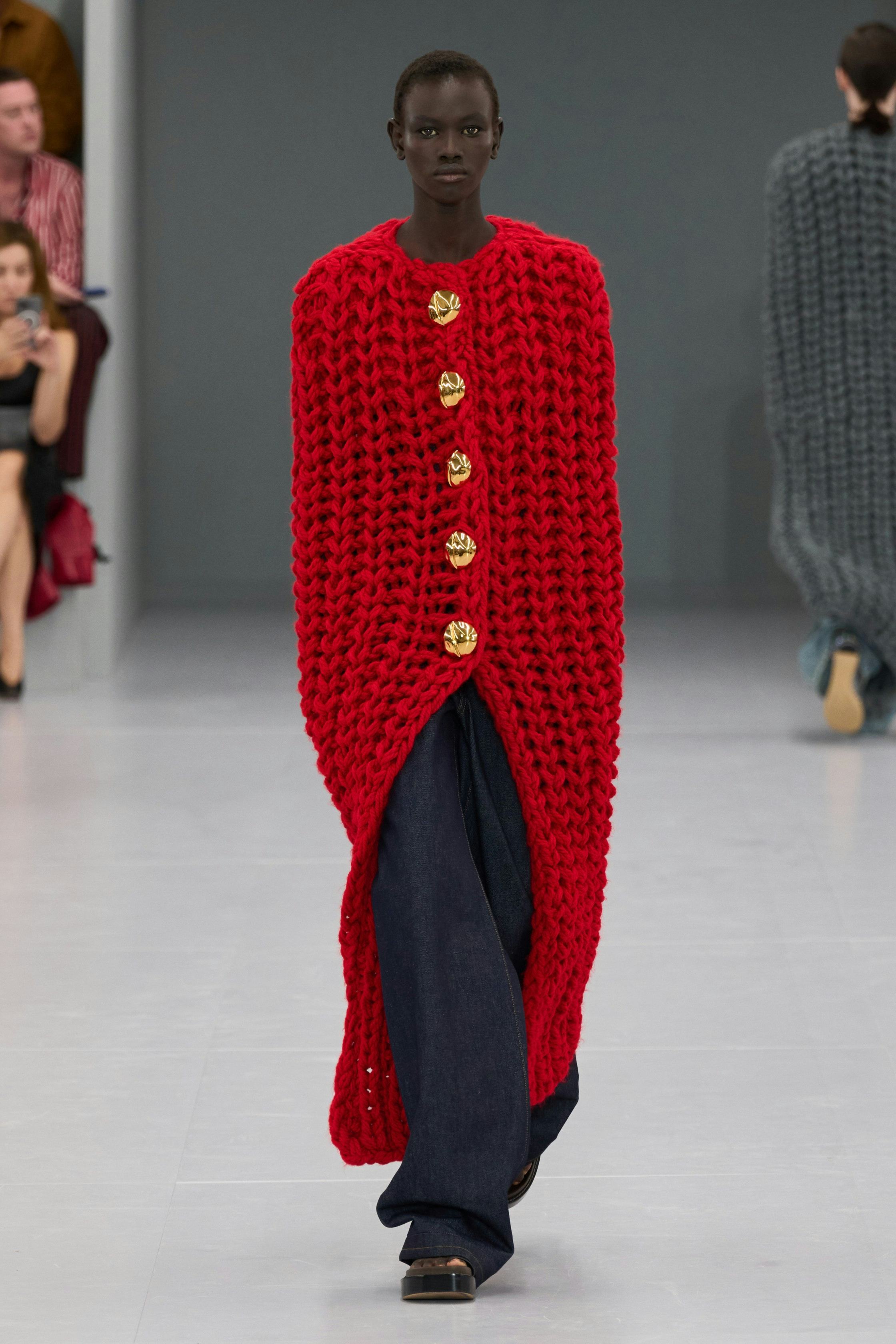 a look from Loewe spring 2024 runway 