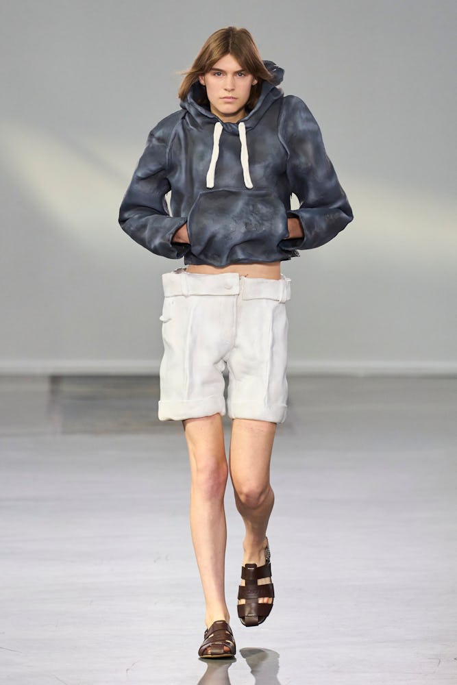 a look from JW Anderson spring 2024 runway 