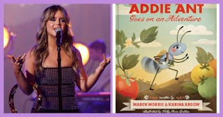 Country singer Maren Morris co-authored the book, 'Addie Ant Goes on an Adventure,' with her best fr...