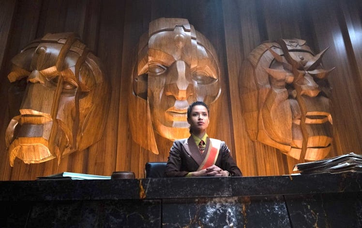 Judge Ravonna Renslayer in Loki Season 1.