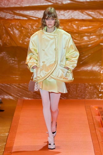 a look from Louis Vuitton spring 2024 runway 