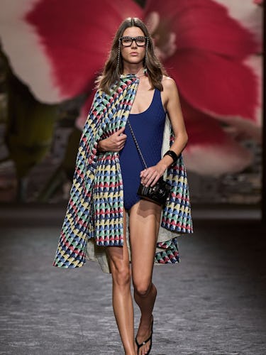 a look from Chanel spring 2024 runway