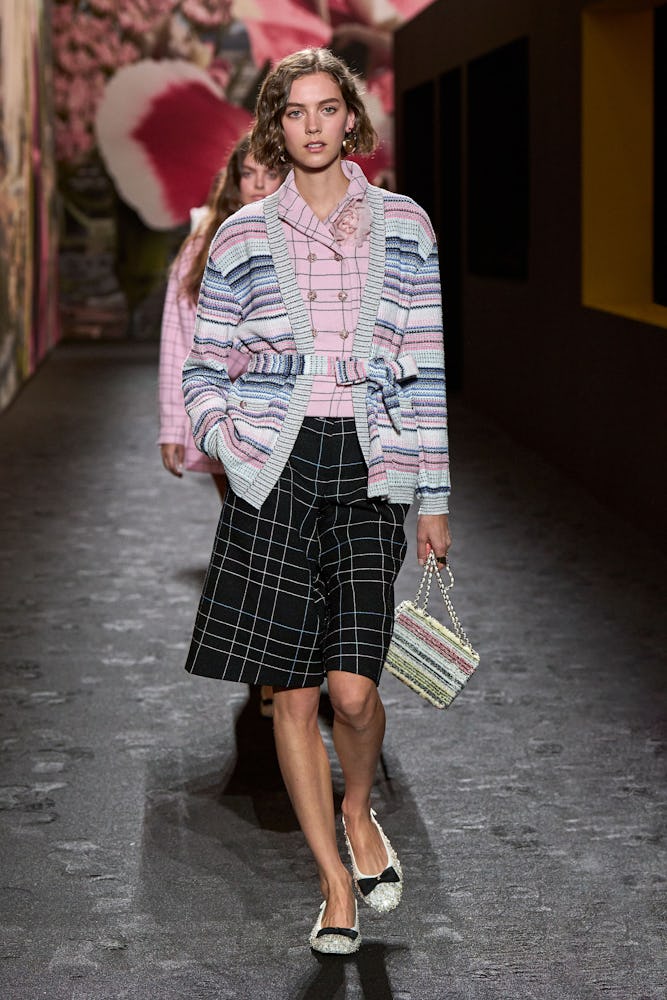 a look from Chanel spring 2024 runway