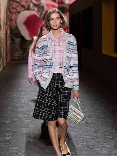 a look from Chanel spring 2024 runway