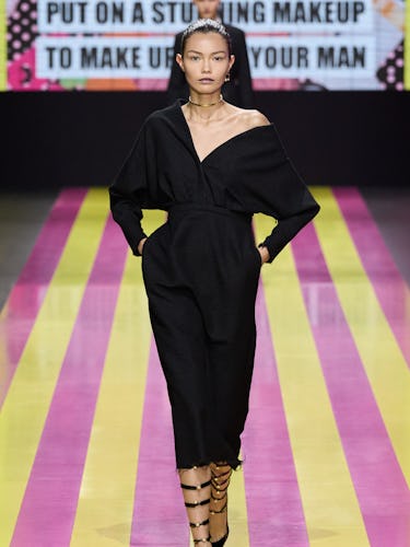 a look from Dior spring 2024 runway