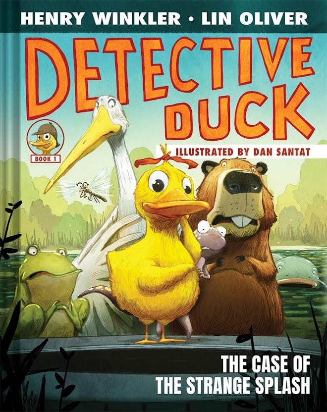 'Detective Duck: The Case of the Strange Splash' written by Henry Winkler and Lin Oliver, illustrate...