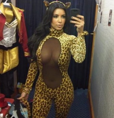 Kim Kardashian's 2010 Halloween costume.
