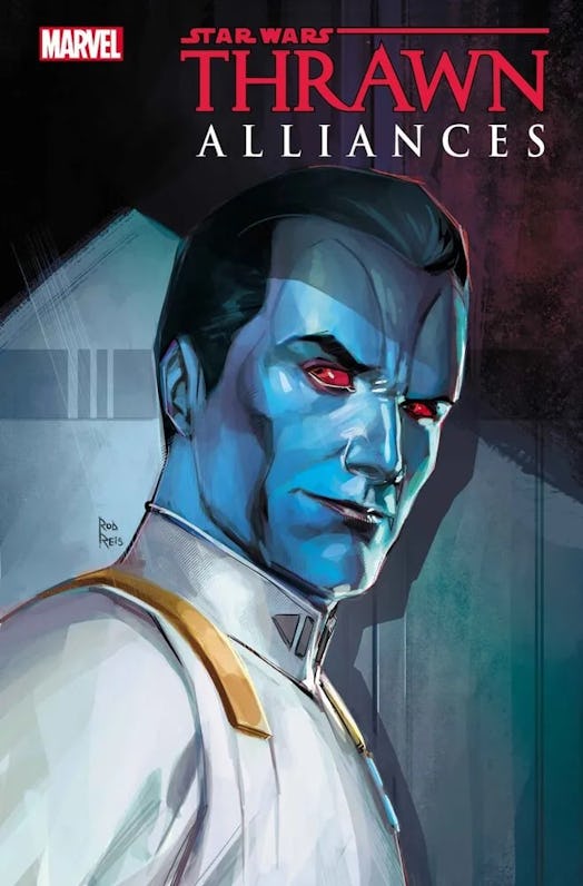 The cover for the upcoming comic adaptation of Thrawn: Alliances with art by Rod Reis.