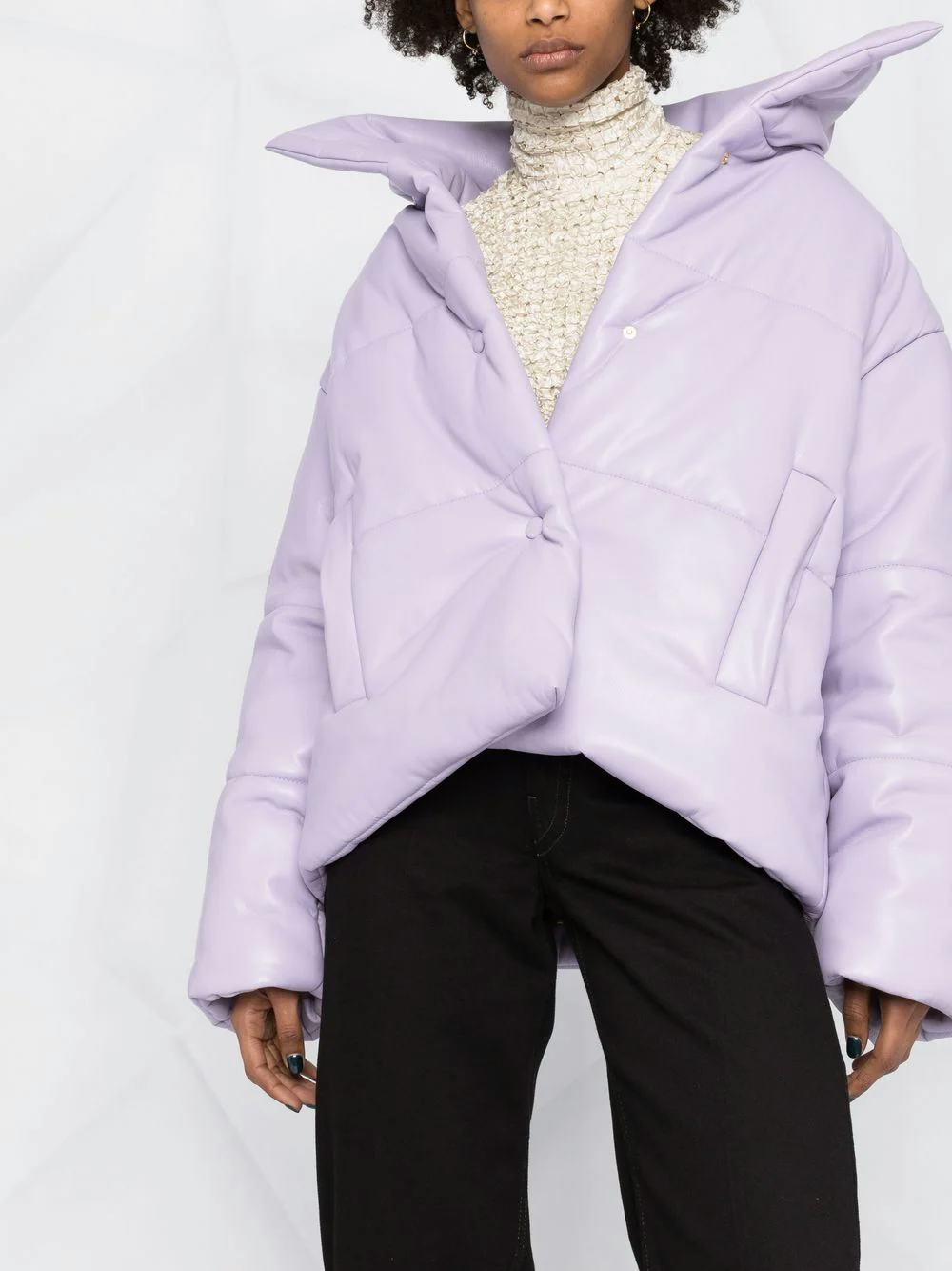 Nanushka High-Neck Puffer Jacket