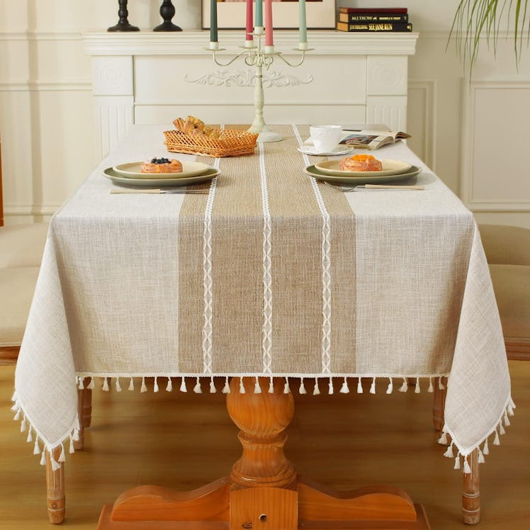 Laolitou Rustic Tablecloth