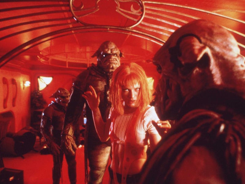 1997 Milla Jovovich Stars In The Movie "The Fifth Element" (Photo By Getty Images)