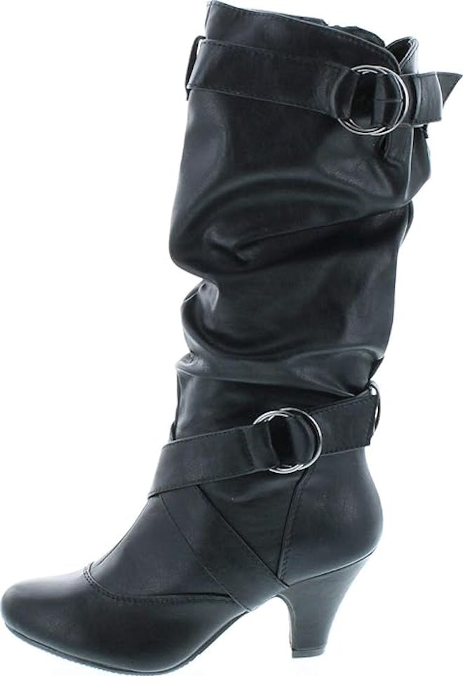 Forever Link Maggie-39 Slouchy Mid-Calf Boots
