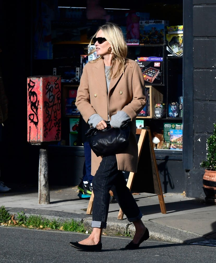 Kate Moss' Skinny Jeans Strike a Chord Between SprayOn and Baggy