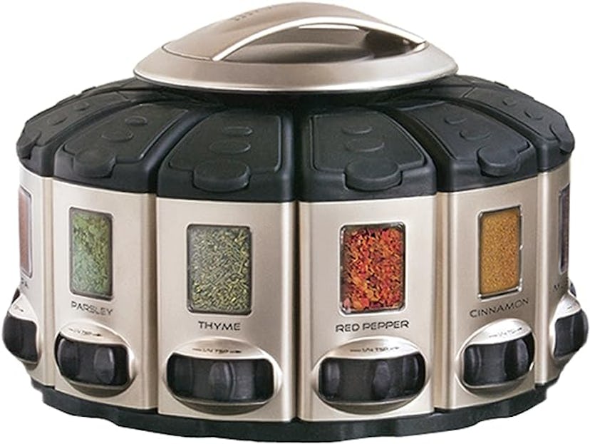 KitchenArt 57010 Select-A-Spice Auto-Measure Carousel Professional Series