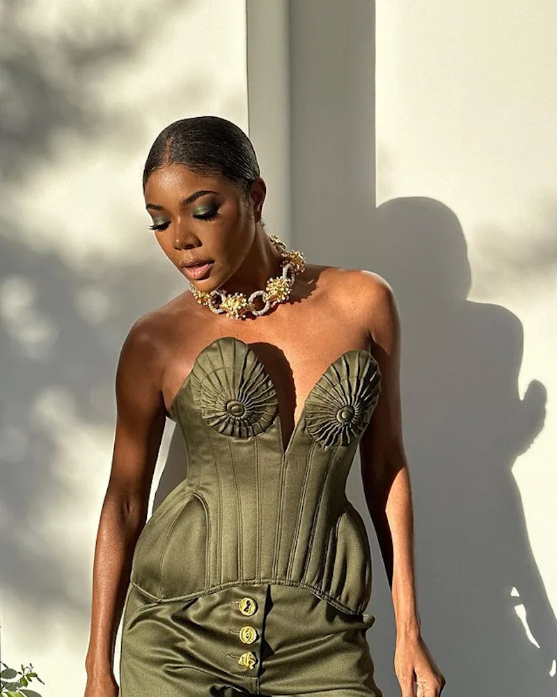 Gabrielle Union's Green Eye Makeup Is Strictly For Main Characters Only Gabrielle Union's Green Eye Makeup Is Strictly For Main Characters Only
