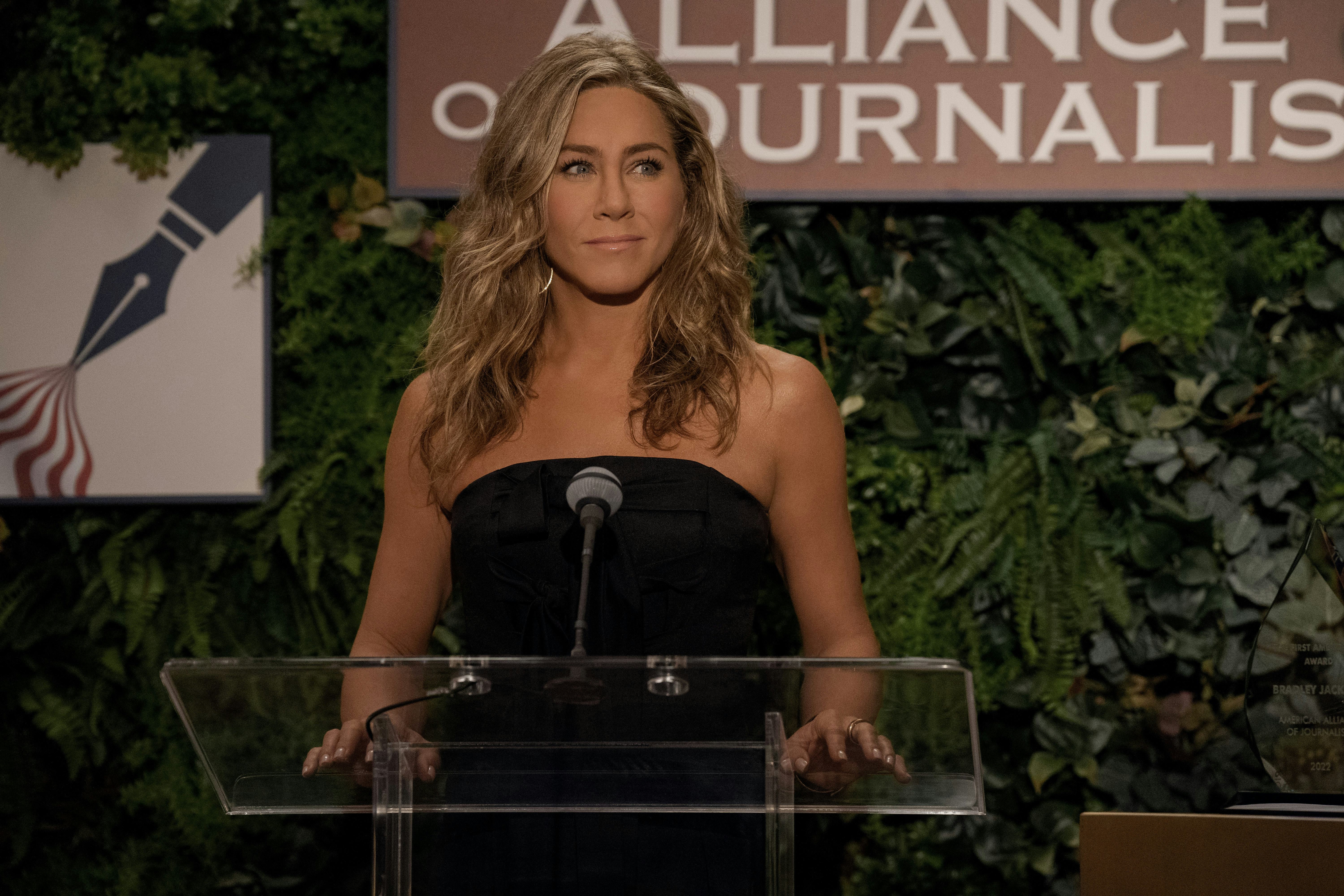 Jennifer Aniston plays Alex Levy on The Morning Show.