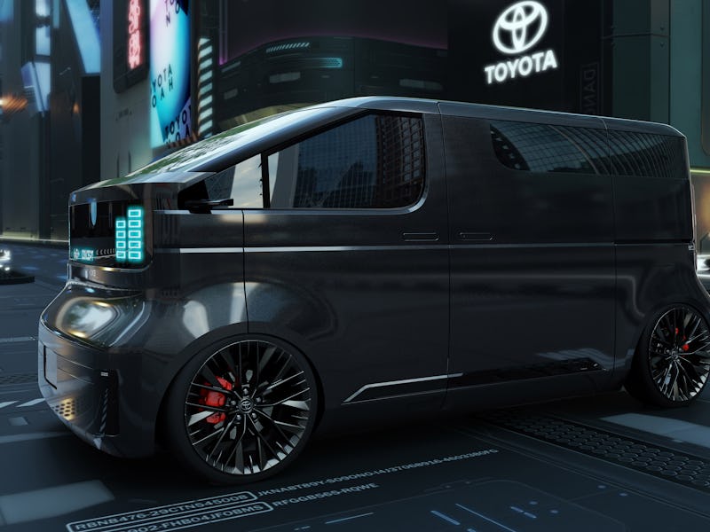Toyota Kayoibako electric van concept