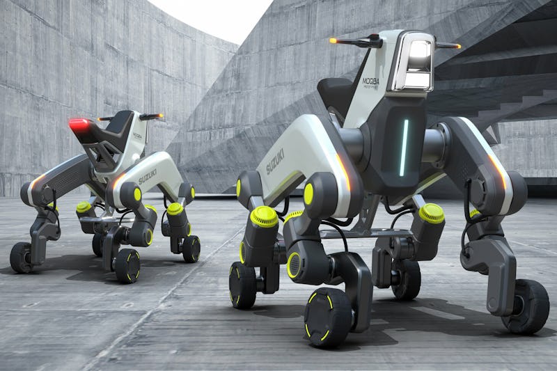 Suzuki MOQBA e-scooter concept