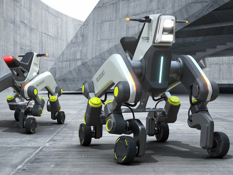 Suzuki MOQBA e-scooter concept