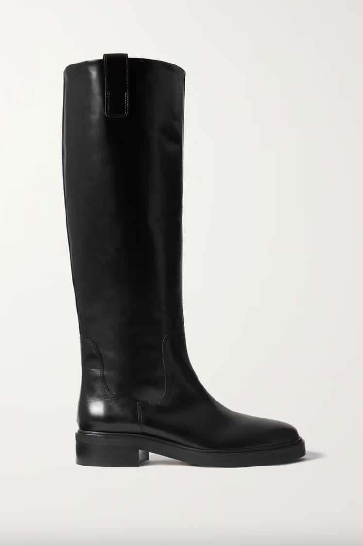 Henry Leather Knee Boots