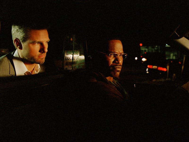 Tom Cruise as Vincent and Jamie Foxx as Max in 2004's 'Collateral'