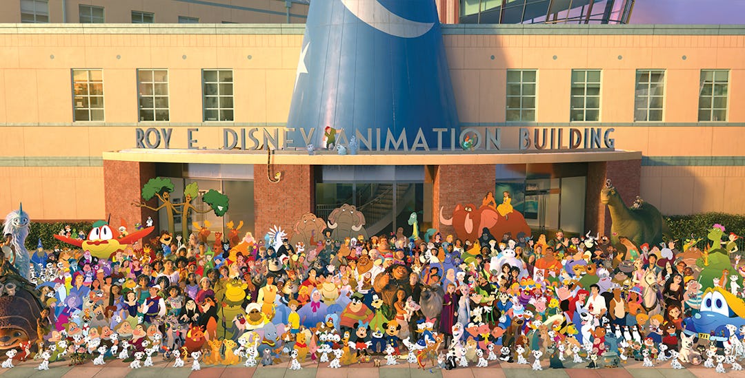 Disney's ‘Once Upon A Studio’ Short Brings 534 Animated Characters To Life
