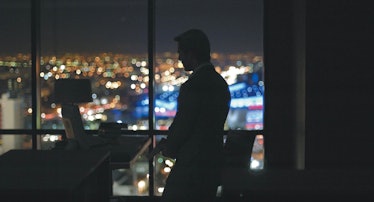 Tom Cruise as Vincent in Michael Mann's 'Collateral'
