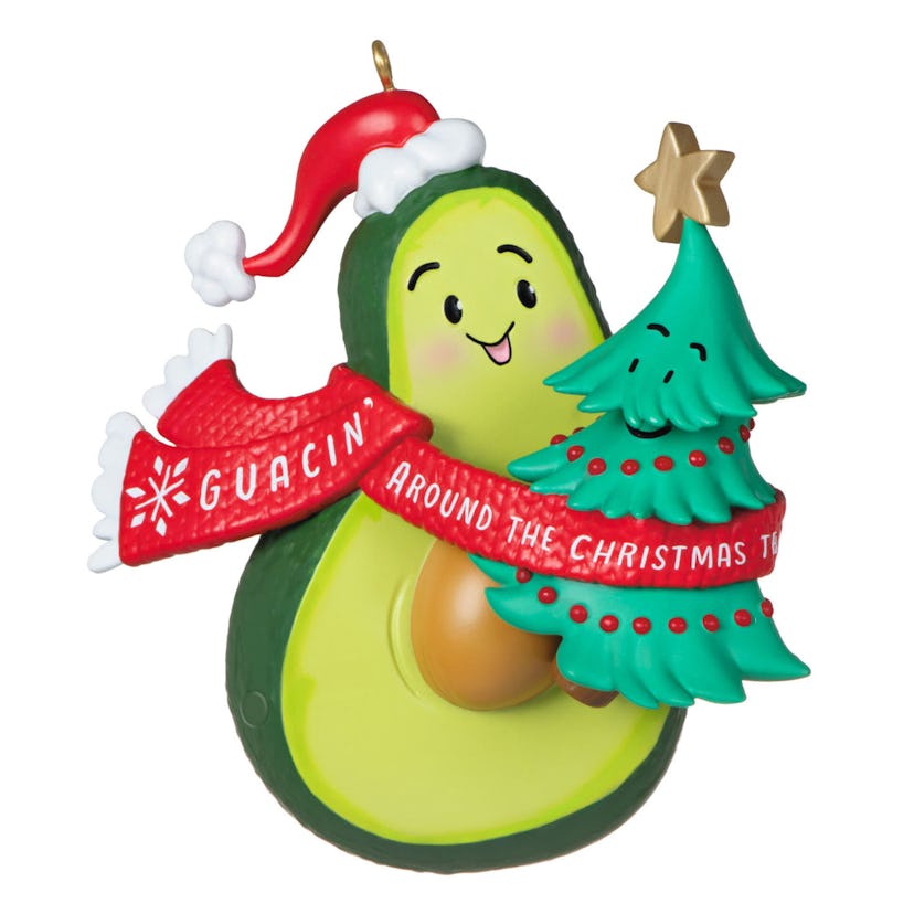 Guacin' Around the Christmas Tree Ornament With Sound