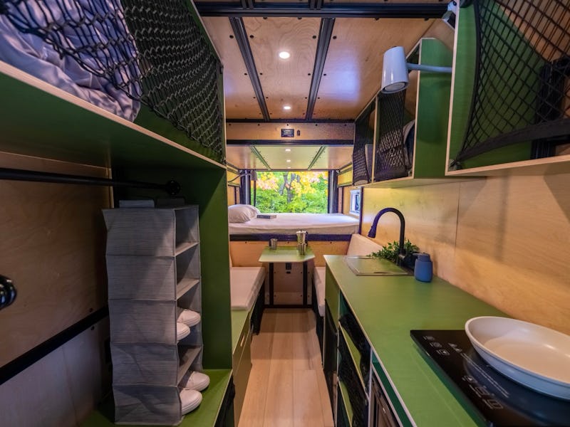 Grounded G2 electric camper van