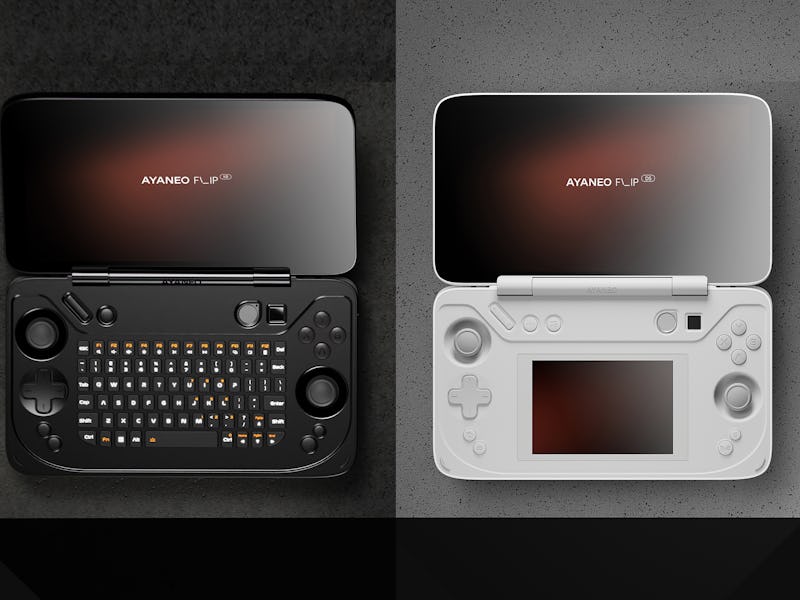 Ayaneo Flip KB, left, and Ayaneo Flip DS, right.
