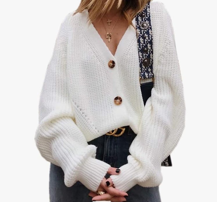 Asskdan Basic Knit Cardigan