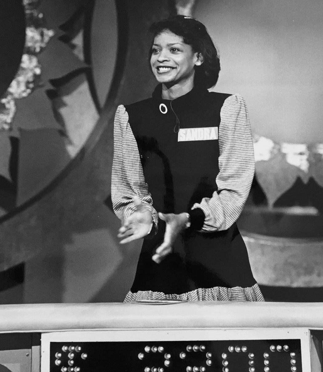 Sandra Mason on &lsquo;Wheel of Fortune.&rsquo; Screenshot via Instagram
