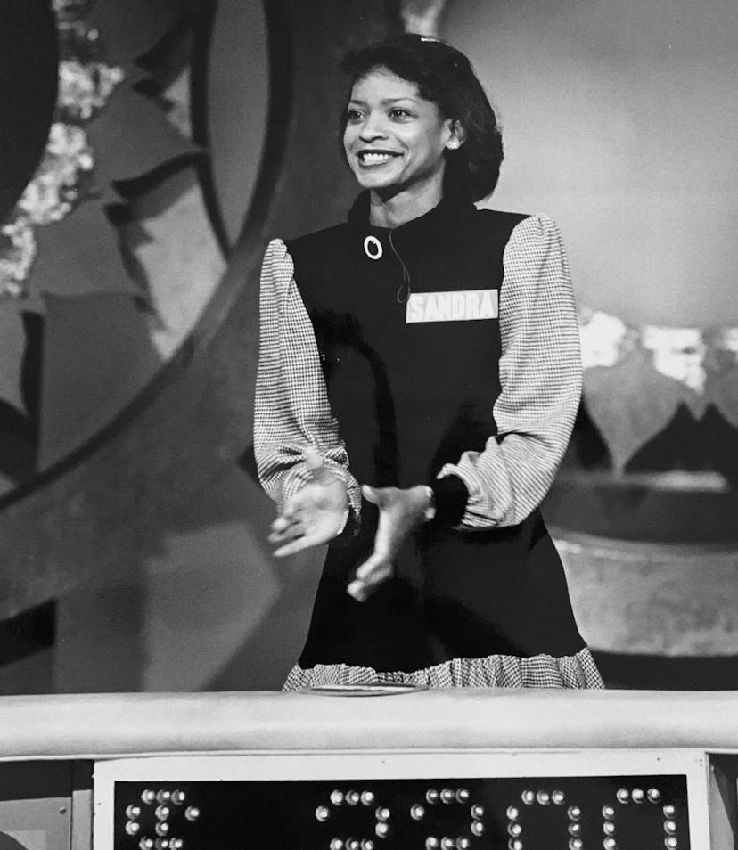 Sandra Mason on ‘Wheel of Fortune.’ Screenshot via Instagram