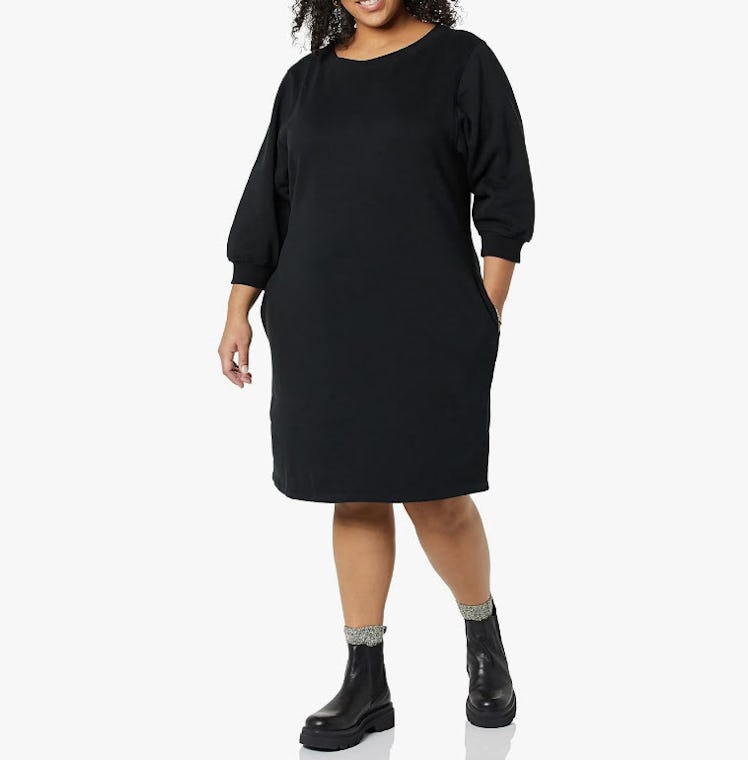 Amazon Essentials Plus Size Fleece Dress