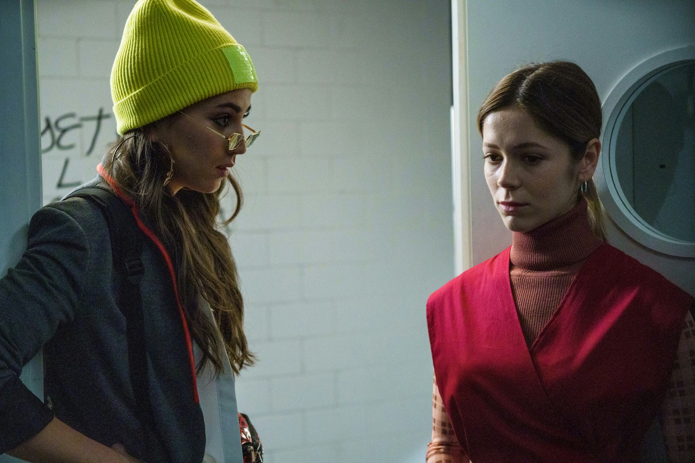 Claudia Salas and Georgina Amoros in Netflix&rsquo;s &lsquo;Elite&rsquo;