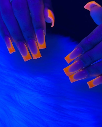 15 Glow-In-The-Dark Nail Ideas That Are Seriously Lit