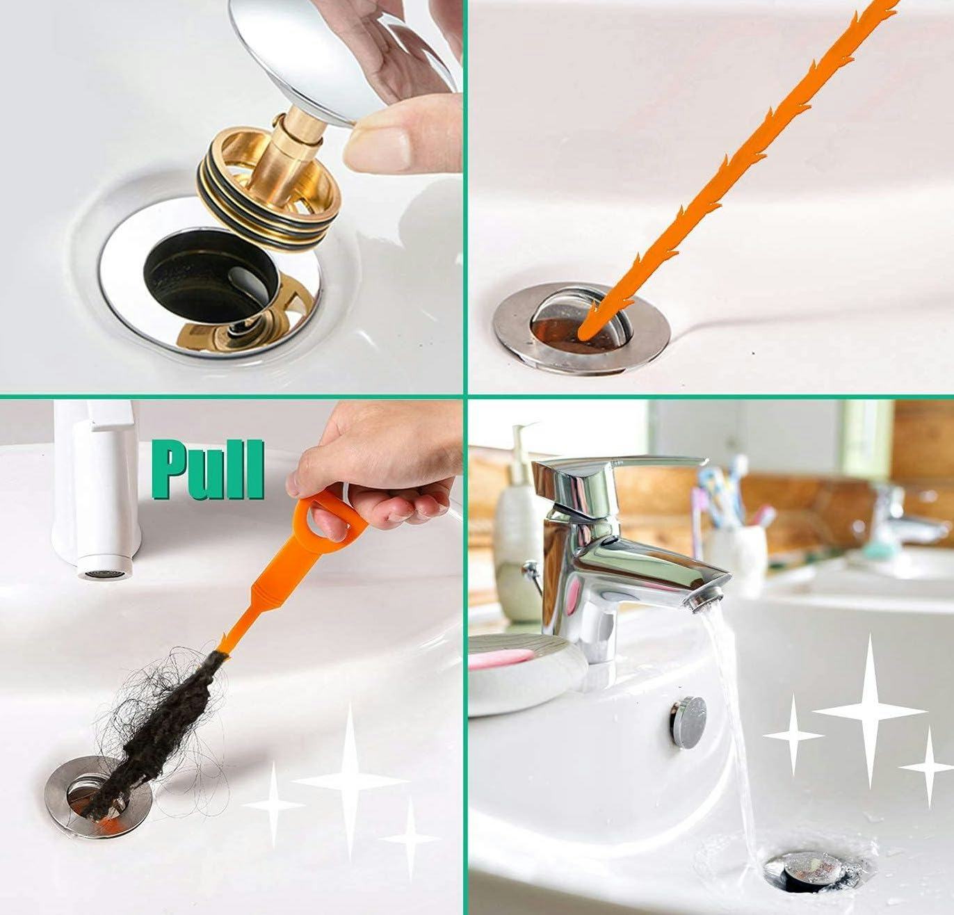 ARCTIC EAGLE Drain Clog Remover (3-Pack)