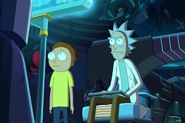 A scene from the Rick and Morty Season 7 premiere.