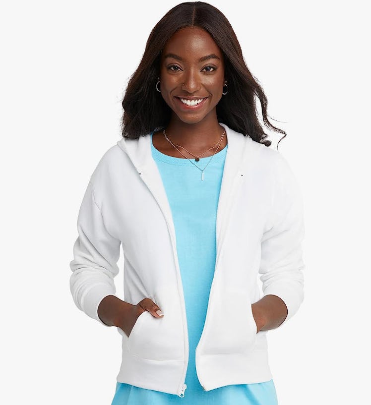 Hanes Full-Zip Hooded Sweatshirt