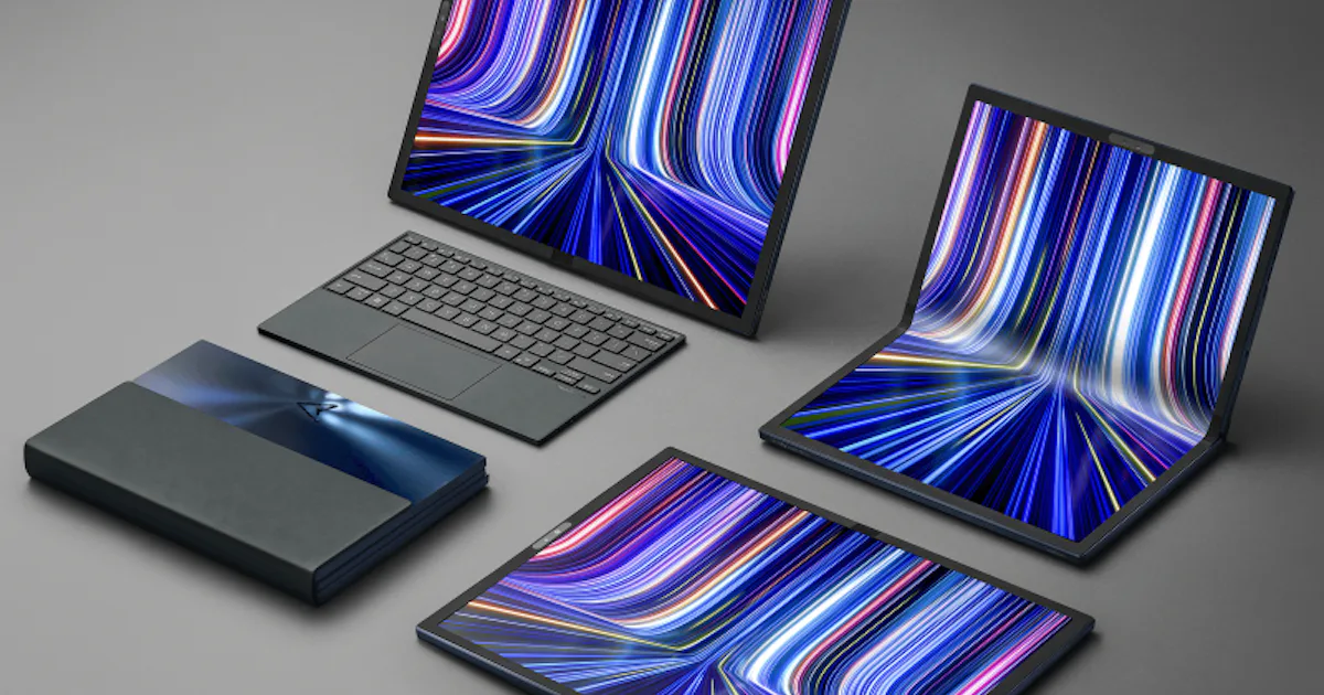 These four tablet PCs have displays that bend in half to become laptops