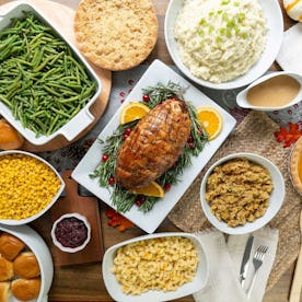 For just $200, you can buy a frozen Thanksgiving meal from Costco that serves 8. 