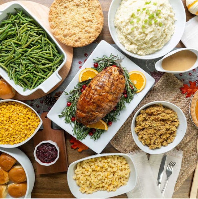 For just $200, you can buy a frozen Thanksgiving meal from Costco that serves 8. 