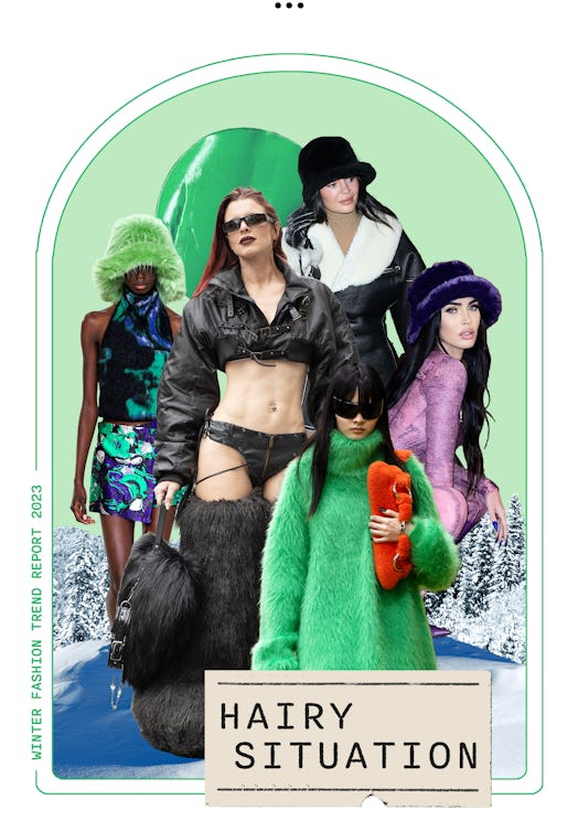 fur boots and hats fashion trend winter 2024